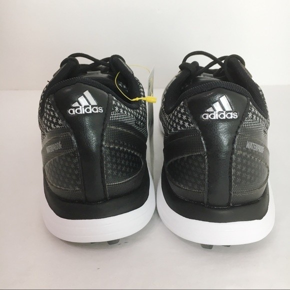 Adidas Womens Size 6 Alphaflex Sport‎ Golf Shoes in Black Glory Gray White NEW - Picture 6 of 13
